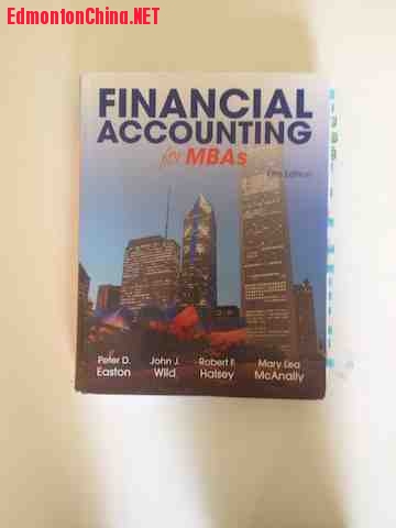 Financial Accounting for MBAs (fifth edition) $60